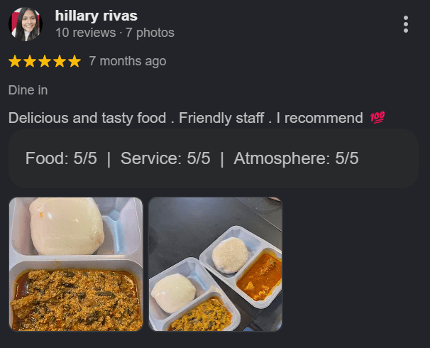 Customer review 2